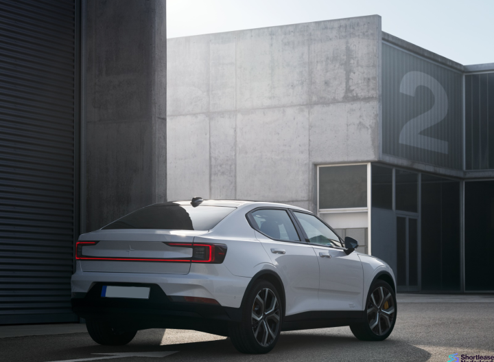 Achterzijde Polestar 2 Long Range 82kWh - Shortlease Nederland